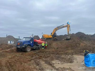 中国化学工程第七建设有限公司俄罗斯项目现场