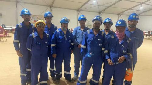 中铁集团阿联酋项目现场